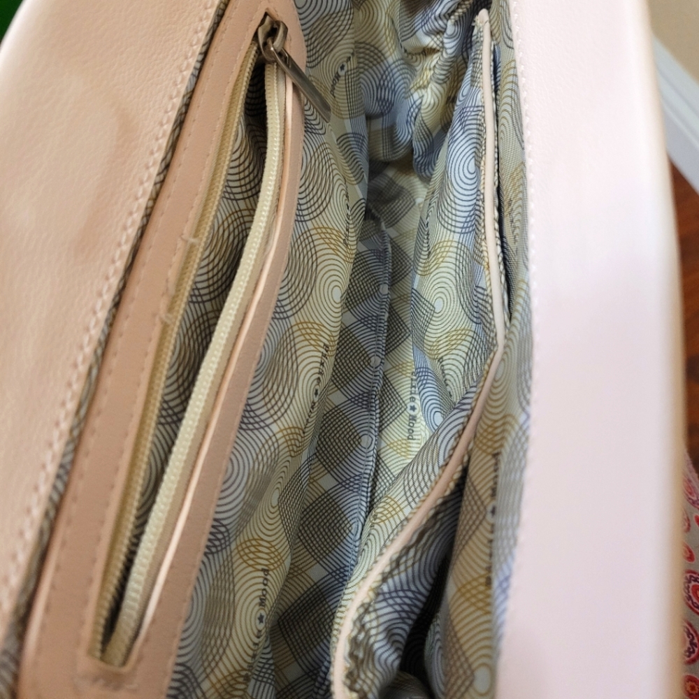 Pixie Mood Pink Vegan & Cork Crossbody Bag - Picture 10 of 12